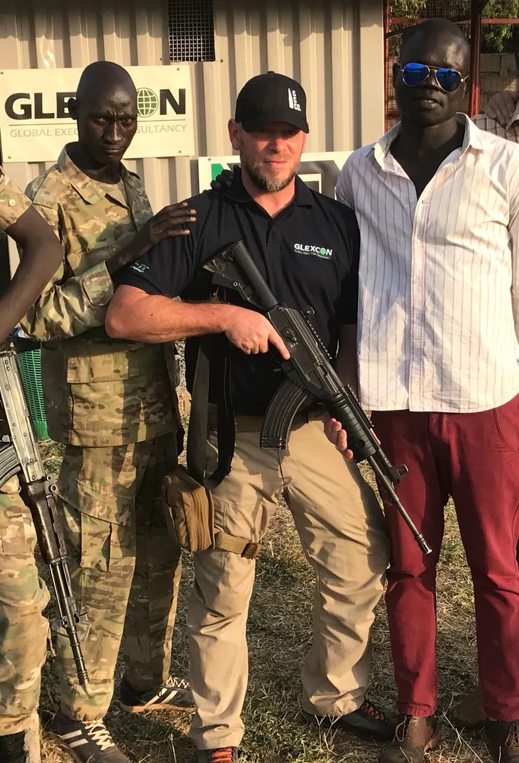Wayne Grove in historic international protective security operations